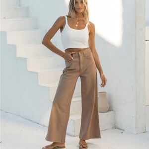 Wide leg pants